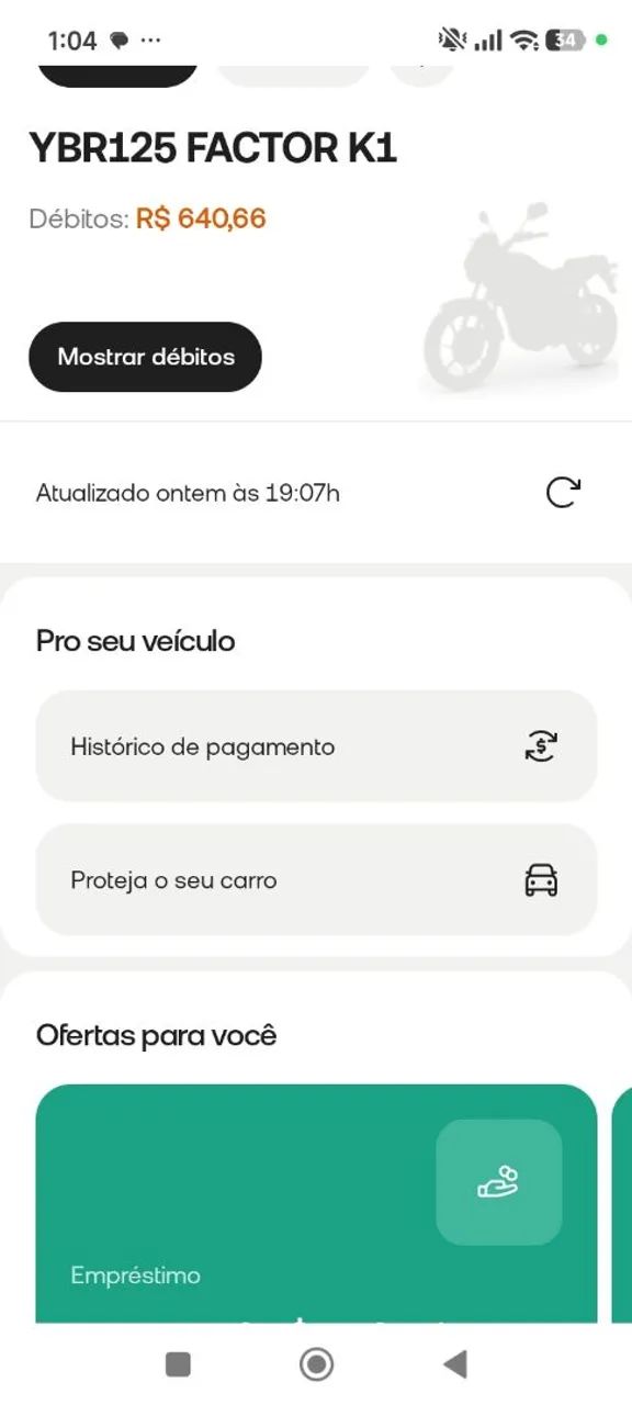 YBR factor K1 2015/16 quem vê leva - Foto 5