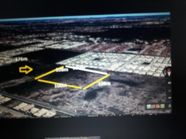 Área (terreno) comercial na Av. Melício Machado med. 108 m x 822,80 m - Foto 3