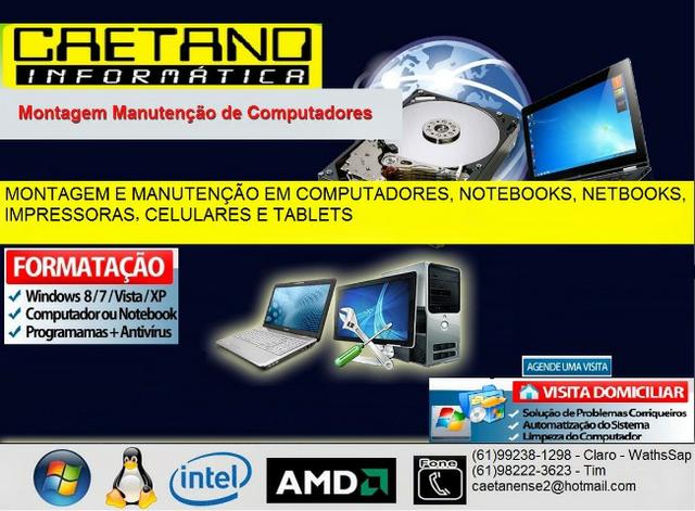 Manutenção em computadores e impressoras