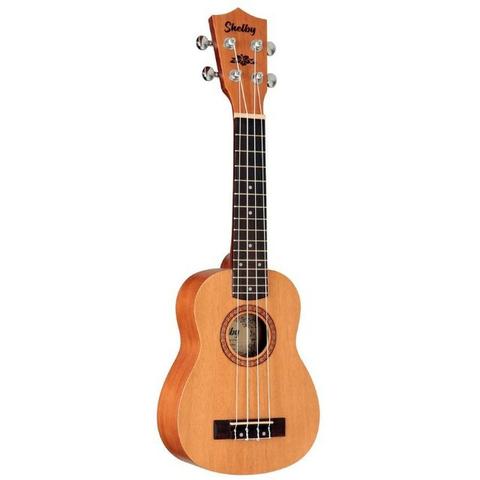 Ukulele Acústico Concerto Shelby Su23m By Eagle - Mogno