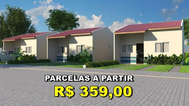 Casa com Sinal de 5 mil - Mensais a partir de 359 reais e descontos que chegam a 31 mil - Foto 3