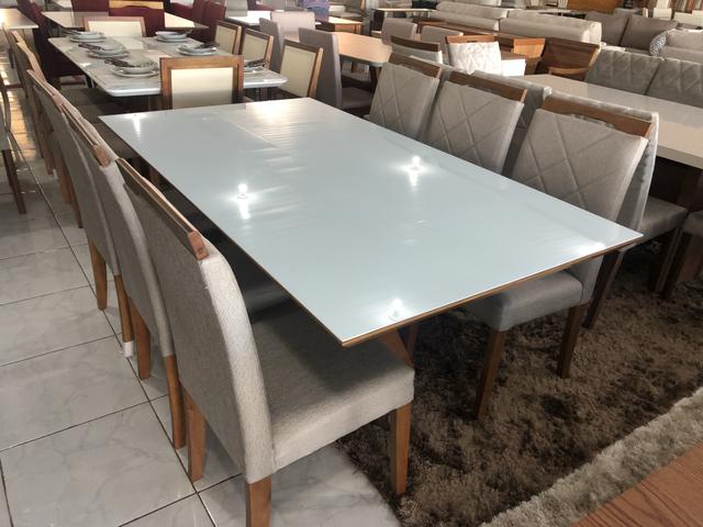 Mesa Nova Deli resistente na pintura laka e madeira - Foto 3