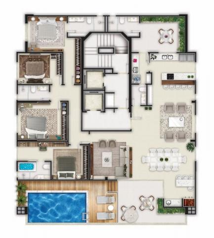 Apartamento à venda com 3 dormitórios em Centro, Balneário camboriú cod:199 - Foto 2