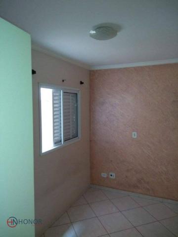 Apartamento com 3 dormitórios à venda, 90 m² por r$ 399.000 - parque das nações - santo an - Foto 15