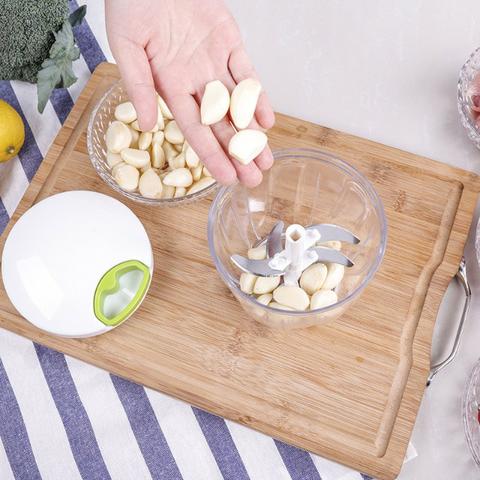 Processador e Batedor Manual de Alimentos 5 lâminas grande - Foto 5