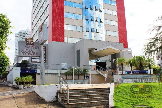 Sala para alugar, 53 m² por r$ 1.800,00/mês - santa rosa - cuiabá/mt