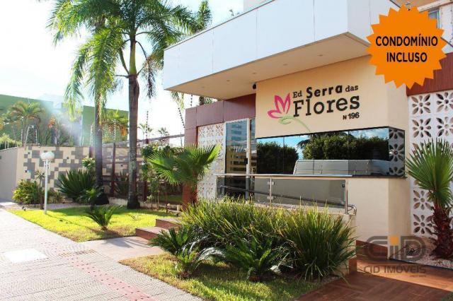 Apartamento com 3 dormitórios para alugar, 92 m² por r$ 2.000/mês - senhor dos passos -