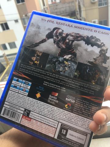 God of war 3 ps4 lacrado novo português Deus da guerra - Foto 2