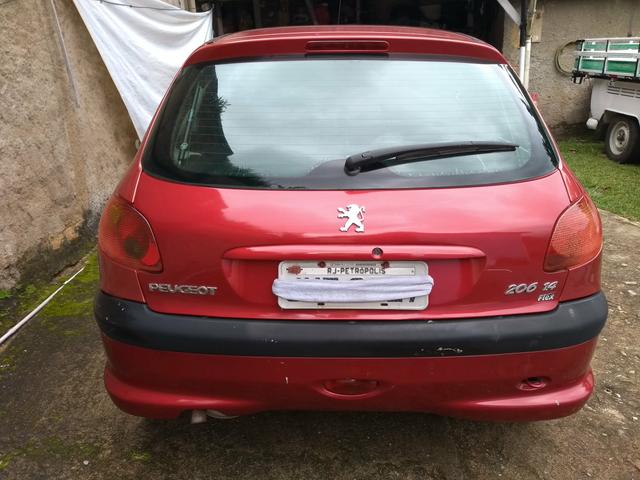 Peugeot 206 ano 2007 1.4 flex com manual nota fiscal de fábrica e chave reserva - Foto 13