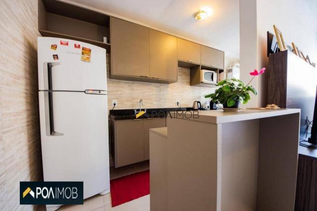 Apartamento com 2 dormitórios para alugar, 54 m² por R$ 1.800,00/mês - Protásio Alves - Po - Foto 9