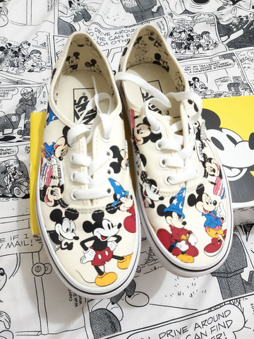 tenis vans mickey 90 anos