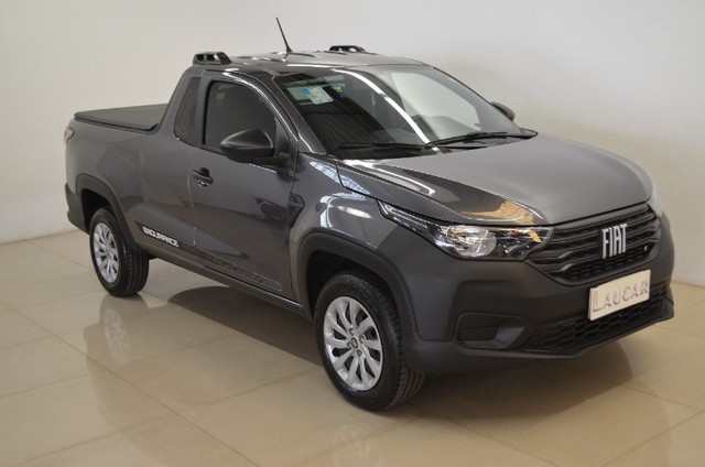 STRADA ENDURANCE 1.4 SOMENTE 4.880KM IGUAL A NOVA COMPLETA CINZA ANO 2021