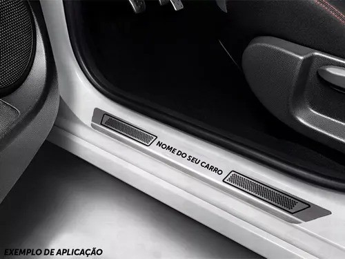 Aplique Soleira Aço Inox Fiat Cronos 2017/ - Foto 3