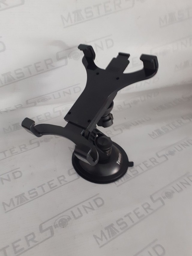 Suporte universal para celular. C/ ajuste de tamanho. Fixação: ventosa  mais trava. Novo.  - Foto 2