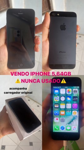 VENDO IPHONE 5 - 64GB , nunca usado 