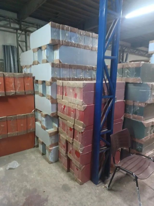 Estantes de aço com 6 bandejas coloridas.( só novas  )Lê a descrição - Foto 5