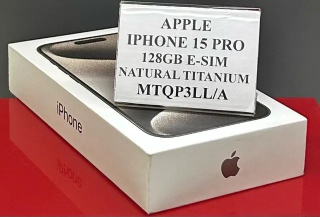 Buy iPhone 15 Pro 128GB Natural Titanium