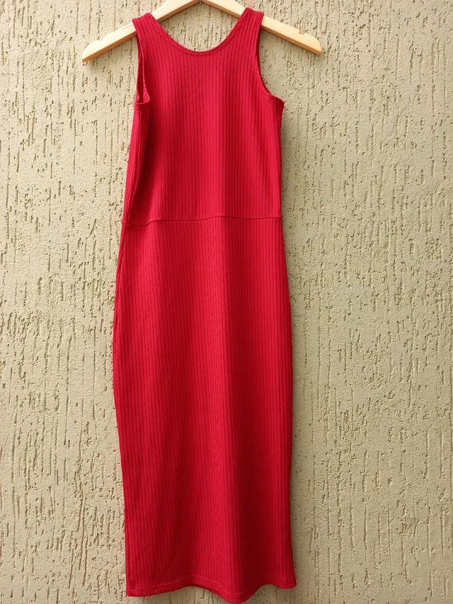 Vestido tubinho botões tamanho único - Foto 2
