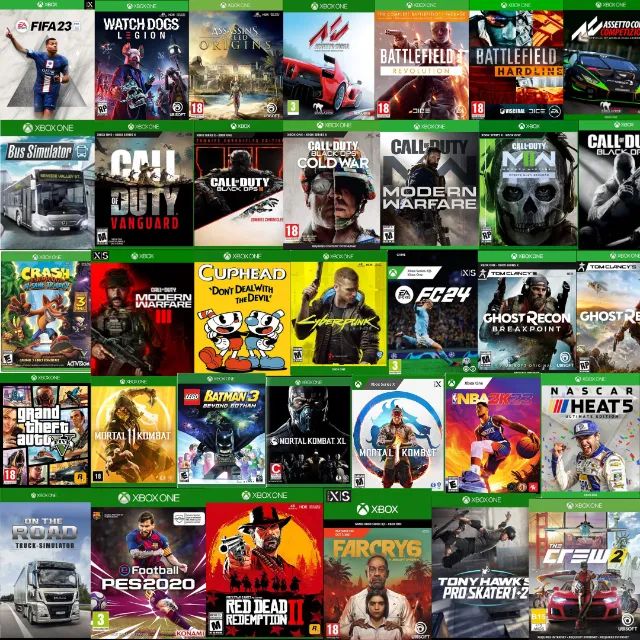 Jogos Xbox One Mídia Digital