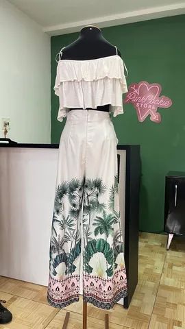 Calça Pantalona Tropical - Foto 3