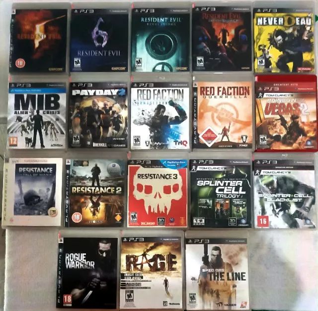 Jogos de Tiro / Guerra Original Ps3 - Ac cartão - Videogames - Bangu, Rio  de Janeiro 1256333377