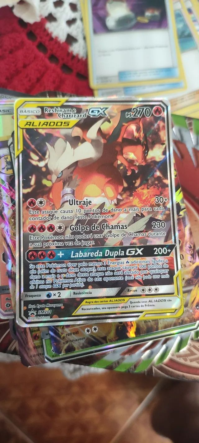 Carta Lendaria Pokemon