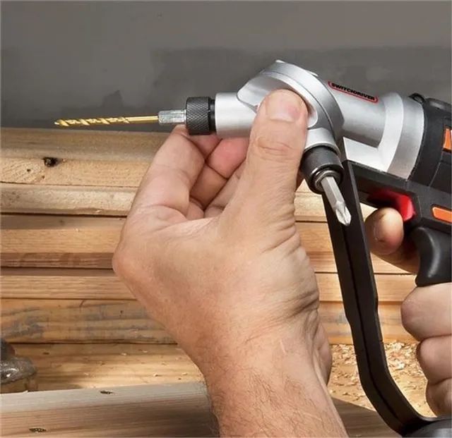 Parafusadeira e Furadeira 20v Switchdriver Bivolt Cabeçote Duplo