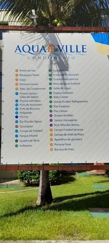 Aquaville Resorte - térreo - Pé na Areia Beach Park Porto das Dunas Aquiraz - Foto 2
