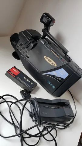 Câmera filmadora antiga Samsung SV-F12, Retrô Vintage raridade - Foto 3