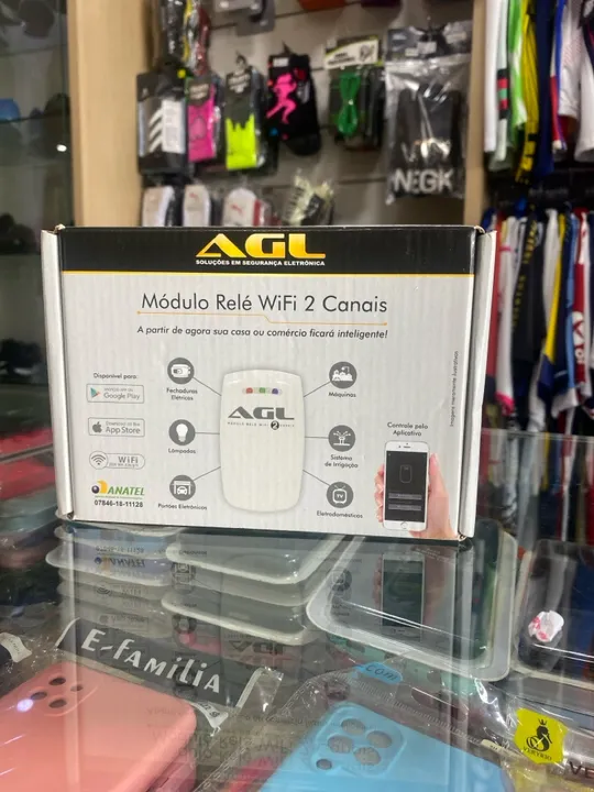 Módulo Relé Agl Wifi - Controle Sua Casa Via App No Celular