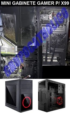 Novo Mini PC-CPU Gamer X99 6 Hexacore!!! CPU+placa+cooler+8GB memoria