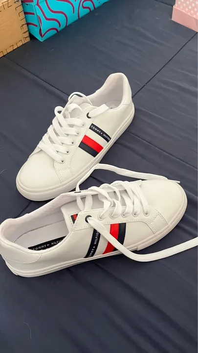 Tênis Tommy Hilfiger Lawson branco NOVO