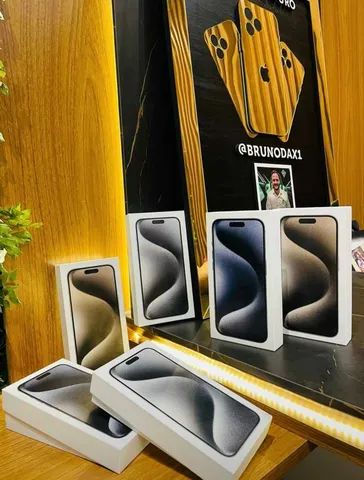 IPHONE 15 PRO NOVO - OPORTUNIDADE!!!