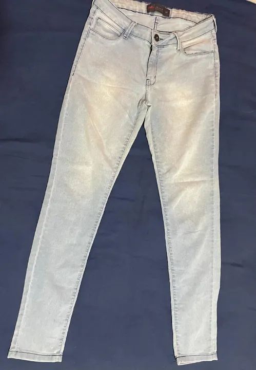 Calça Jeans clara Pool Tam 38 