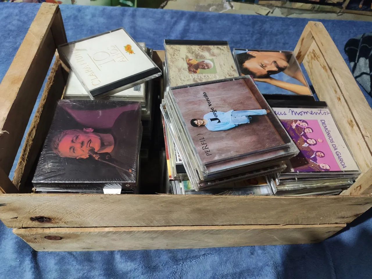 99 cds MPB lote com 99 cds de MPB etc originais 