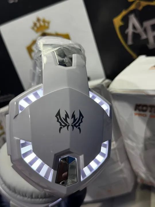 Headset Gamer Redragon - Branco - Foto 2