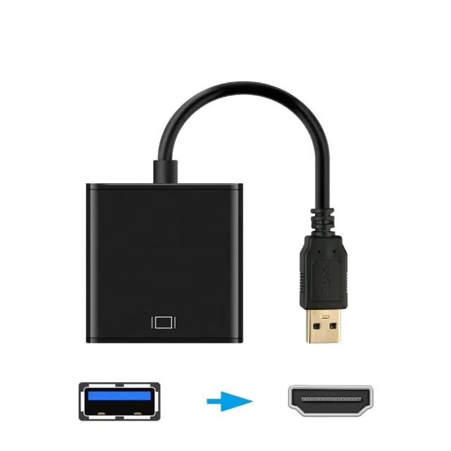 Adaptador Usb 3.0 Para Hdmi Fêmea - Fy-542 Loja Coimbra Computadores Entregamos - Foto 5