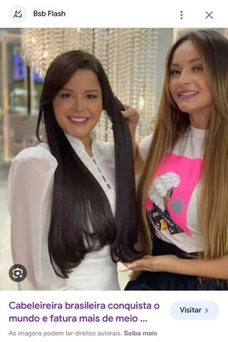 Curso de mega hair micro Emborrachada . - Foto 4