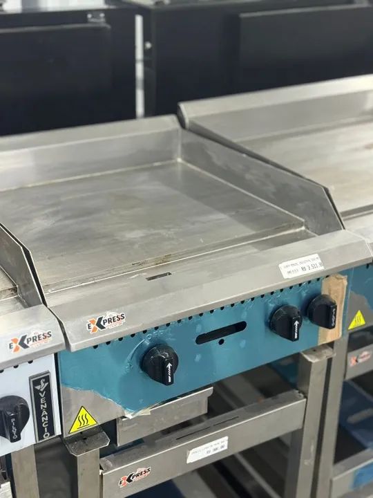 chapa a gas 60 cm linha prime 19mm de espessura (alef)