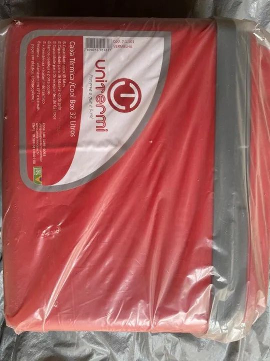 Caixa Térmica - Cooler Vermelha