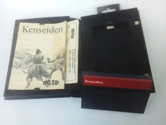 Kenseiden original para Master System, com caixa e manual - Foto 4