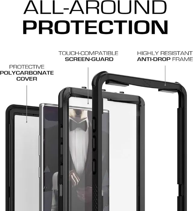 CAPA GHOSTECK NAUTICA  PARA GALAXY NOTE 9 MERGULHO APROVA DAGUA - Foto 3