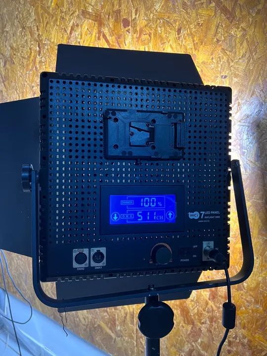 Painel de LED MCI 7 Daylight DMX 511CH - Iluminação Profissional - Foto 6