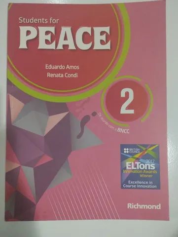 Livro Students for peace 2