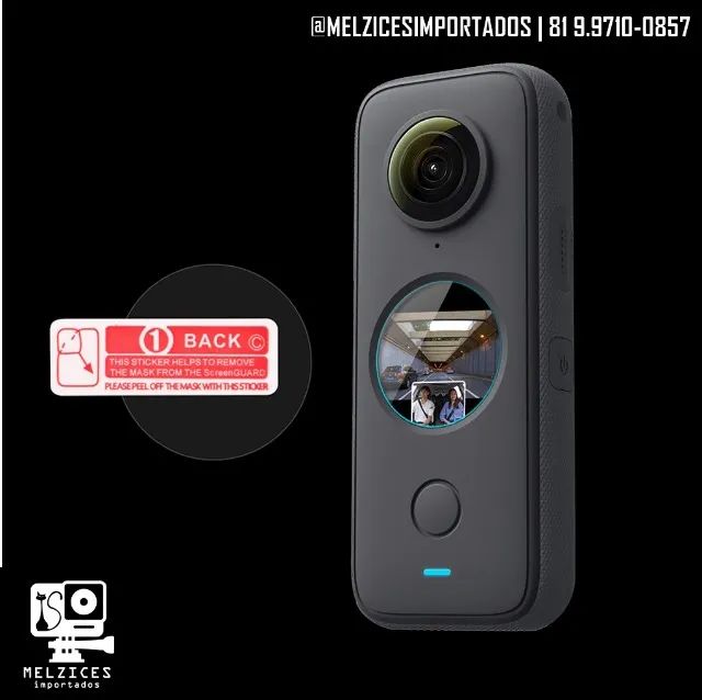 Película para Insta360 one x2 Tela - Foto 2