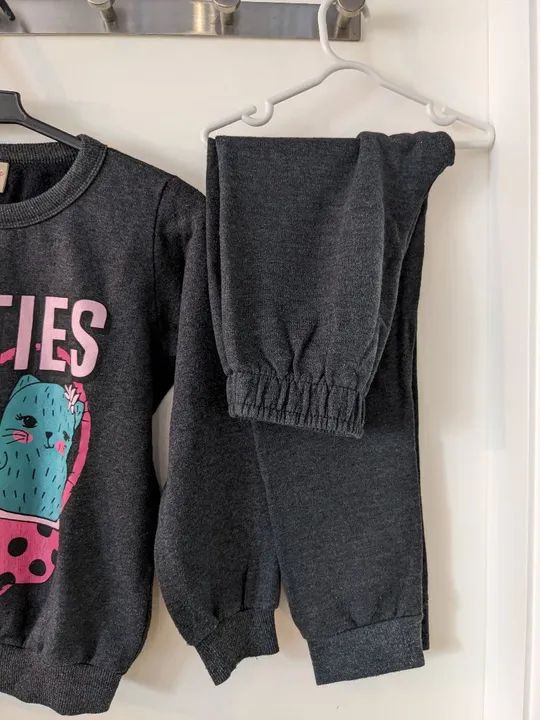 Conjunto Blusa e Calça Infantil - Tam 8 - Foto 3