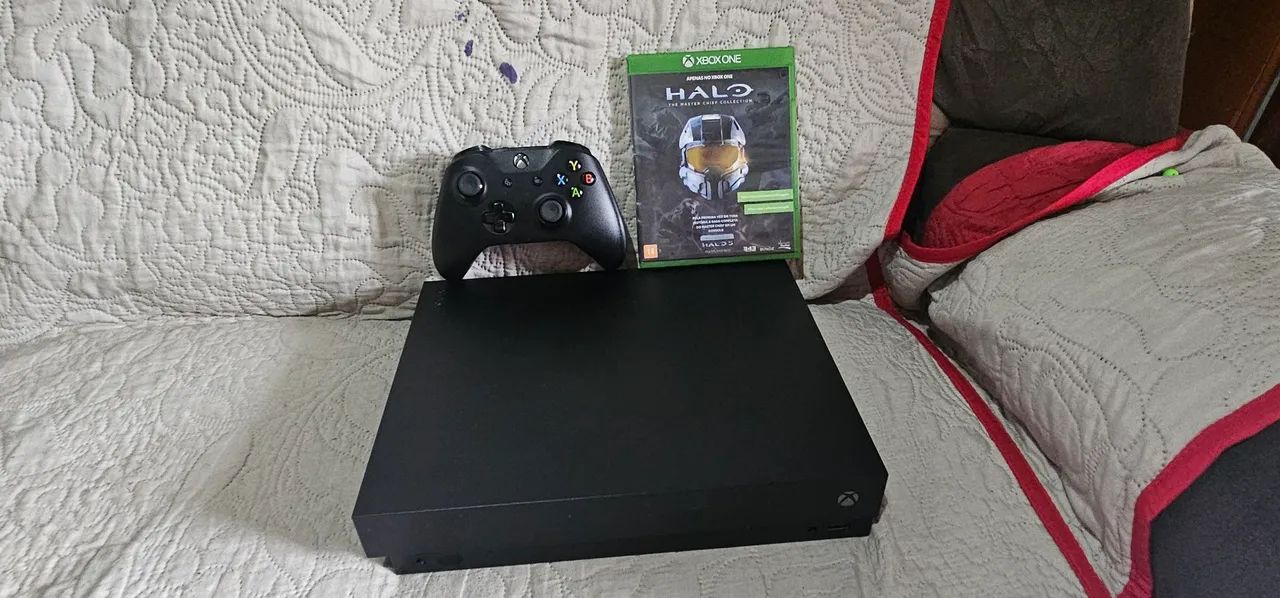XNOX ONE X CONTROLE ORIGINAL CABOS E JOGO INCLUSO - Foto 3