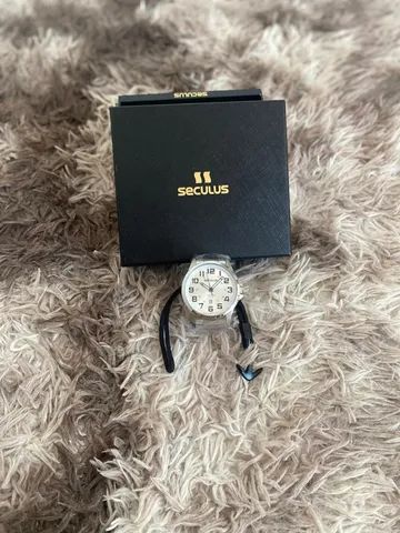 Relógio Prata Masculino Seculus - Foto 6