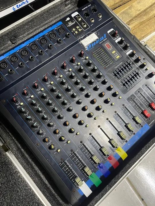 Mesa de som oneal OMX 802 (8canais) - Foto 2