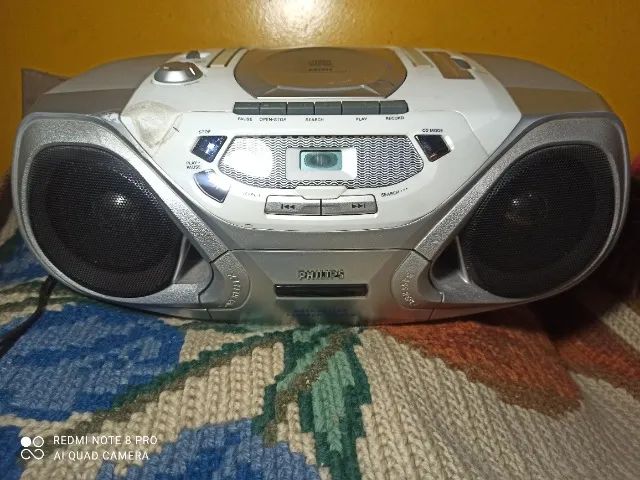 Microsistem, toca cd,rádio e  fitas  - Foto 3